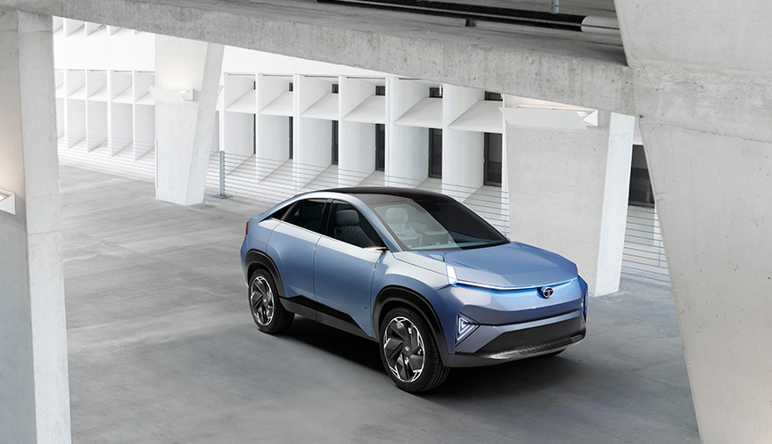 Tata Curvv.ev Upcoming Electric Coupe SUV