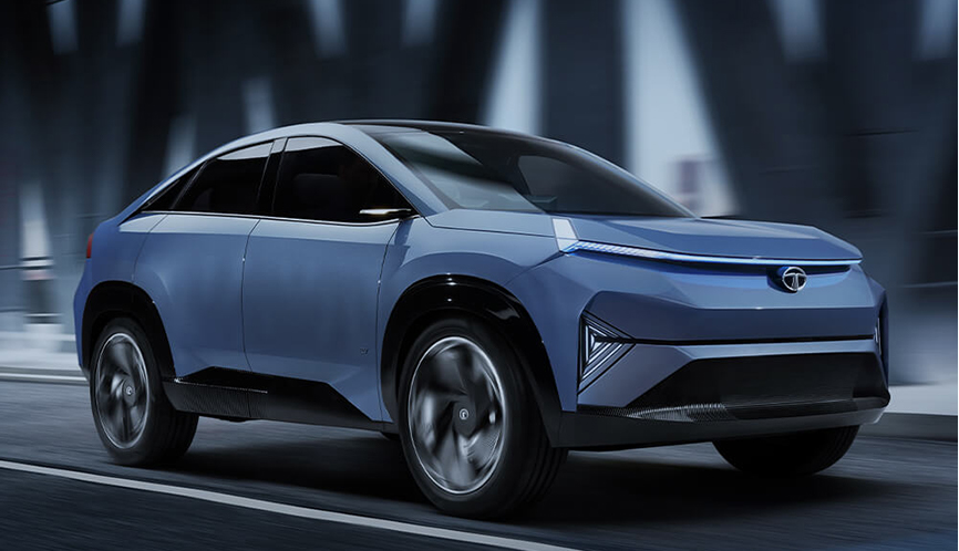 Tata Curvv.ev Upcoming Electric Coupe SUV